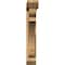Ekena Millwork Olympic Slat Smooth Bracket w/ Offset Brace, Western Red Cedar, 5 1/2"W x 34"D x 34"H BKT0604X34X34OLY06SWR - alternate 3
